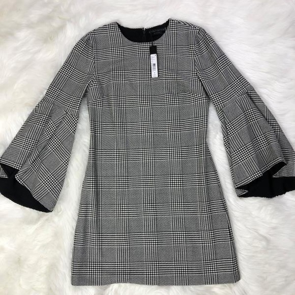 Alice & Olivia Thym Trumpet Sleeve Dress - Picture 5 of 8